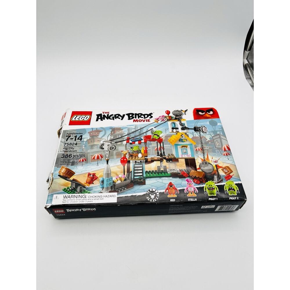 Lego Angry Bird 75824 Pig City Incomplete